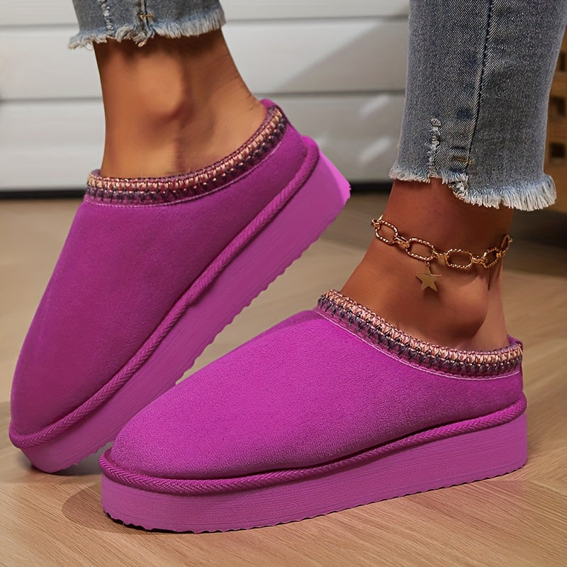 Solid Color Slippers