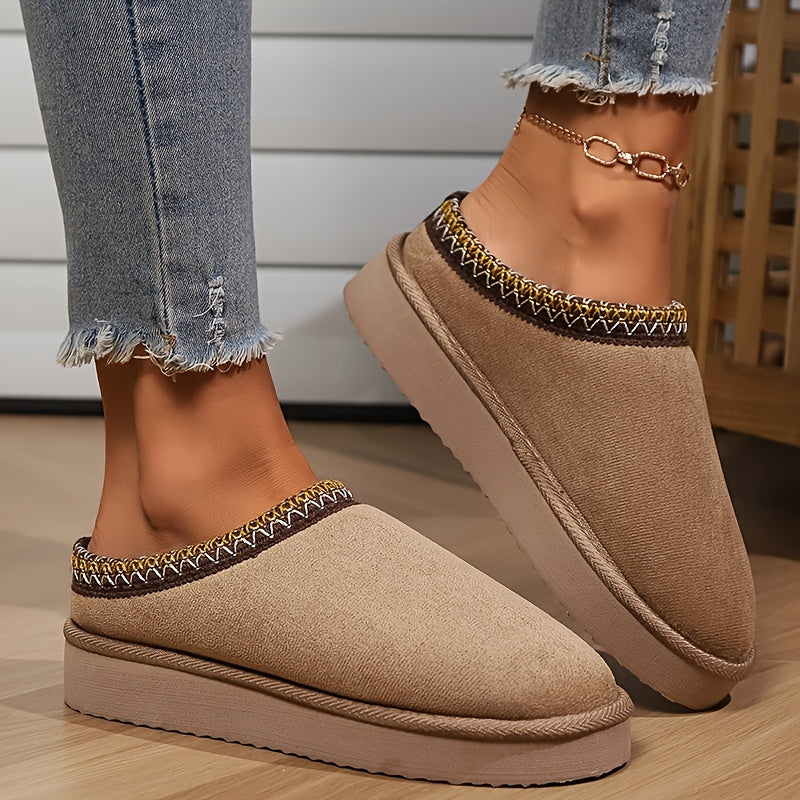 Solid Color Slippers